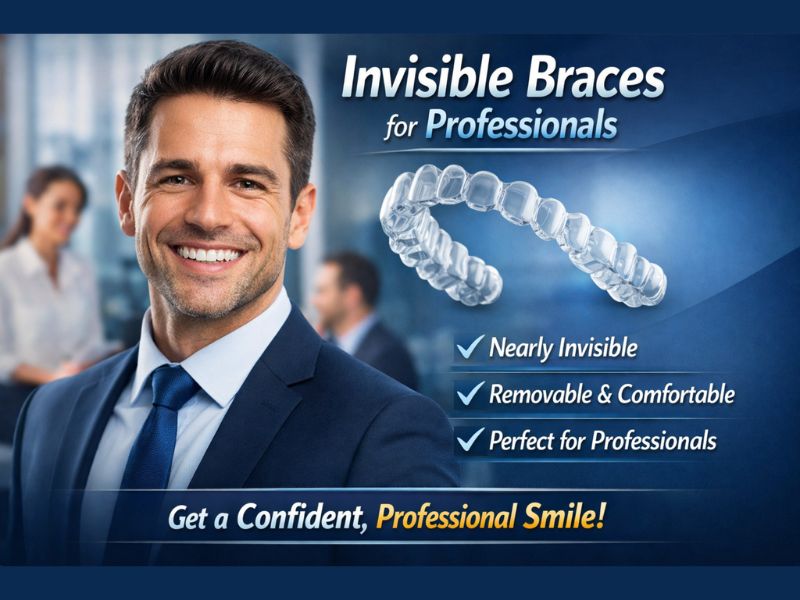 Why Invisible Braces for Professionals Are a Smart Choice
