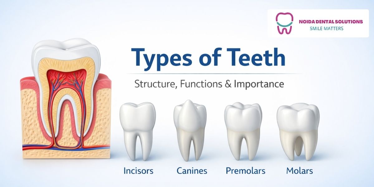 4 Types of Teeth