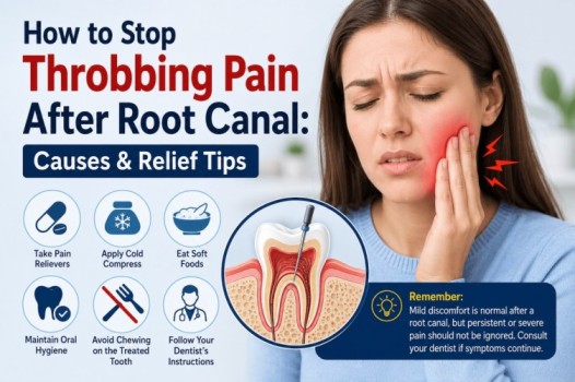 How to Stop Throbbing Pain After Root Canal: Causes & Relief Tips
