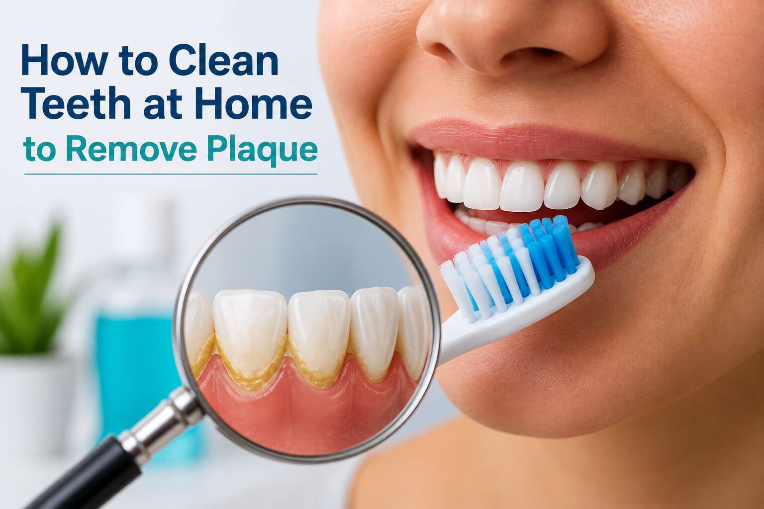 How to Clean Teeth at Home to Remove Plaque: Simple Steps That Work
